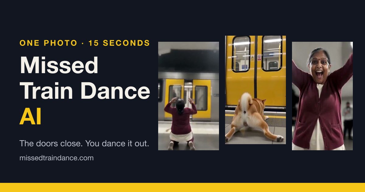 Missed Train Dance AI